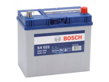 Autobatéria BOSCH S4 021, 45Ah, 12V (0 092 S40 210)