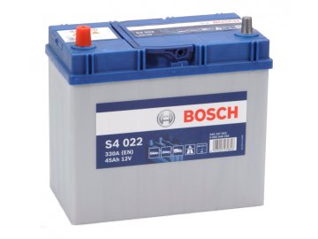 Autobatéria BOSCH S4 022, 45Ah, 12V (0 092 S40 220)
