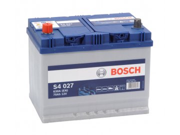 Autobatéria BOSCH S4 027, 70Ah, 12V (0 092 S40 270)