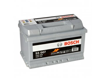 Autobatéria BOSCH S5 007, 74Ah, 12V (0 092 S50 070)