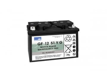 Gélový akumulátor SONNENSCHEIN GF 12 051 Y G1, 12V, C5/51Ah, C20/56Ah