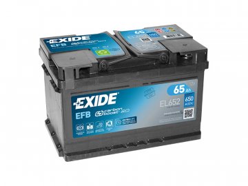 Autobatéria EXIDE EFB 65Ah, 12V, EL652