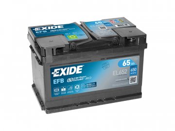 Autobatéria EXIDE START-STOP EFB 65Ah, 12V, EL652