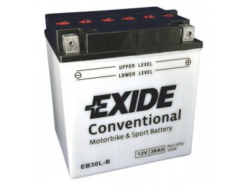 Motobatéria EXIDE BIKE Conventional 30Ah, 12V, EB30L-B