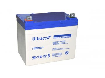 Ultracell Trakčná batéria UCG35-12 (12V - 35Ah), VRLA-GEL