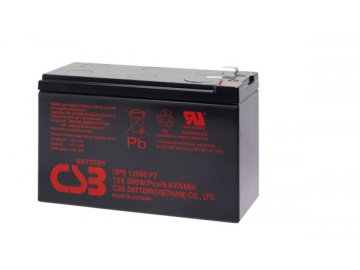 CSB Batéria UPS12580 F2, 12V, 9Ah (vysokozátěžová)