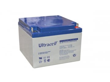 Ultracell Záložná batéria UL26-12 (12V - 26Ah), VRLA-AGM