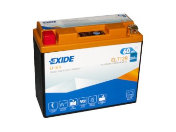 Motobatéria EXIDE BIKE Li-Ion 5Ah, 12V, ELT12B