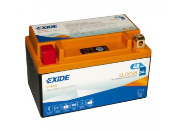 Motobatéria EXIDE BIKE Li-Ion 4Ah, 12V, ELTX14H