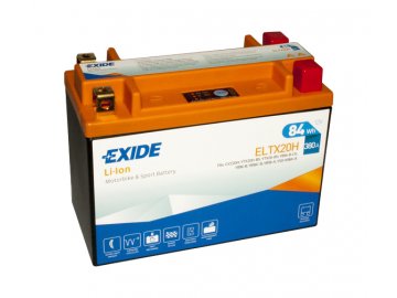 Motobatéria EXIDE BIKE Li-Ion 7Ah, 12V, ELTX20H