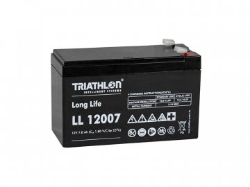 TRIATHLON LL12007 (12V - 7Ah) Záložná batéria "long life“