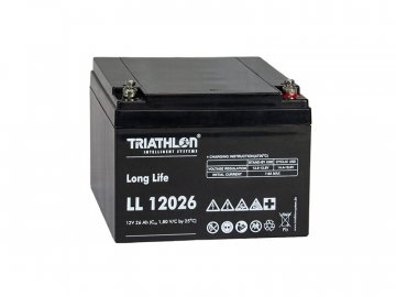TRIATHLON LL12026 (12V - 26Ah) Záložná batéria "long life“