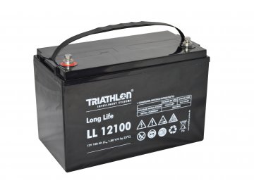 TRIATHLON LL12100 (12V - 100Ah) Záložná batéria "long life“