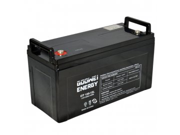 Trakčná (GEL) batéria GOOWEI ENERGY OTL120-12, 120Ah, 12V
