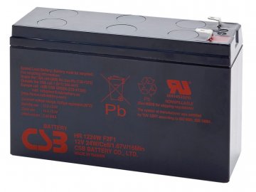 APC RBC106, alternatíva bez príslušenstva (1ks CSB HR1224W F2F1)