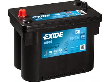 Autobatéria EXIDE START-STOP AGM 50Ah, 12V, EK508