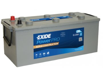 Autobatéria EXIDE PowerPRO Agri & Construction 235Ah, 12V, EJ2353