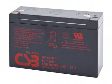CSB Batéria GP6120 F2, 6V, 12Ah