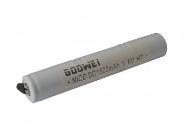 Batéria pre núdzové svetlá, osvetlenie Goowei 3,6V 1500mAh vysokoteplotné (3STVTCs)