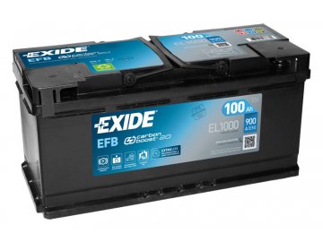 Autobatéria EXIDE EFB 100Ah, 12V, EL1000