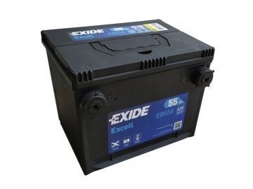 Autobatéria EXIDE Excell 55Ah, 12V, EB558