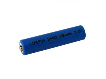 Goowei Nabíjací priemyselný článok AAA, batéria LiFePO4 10440 3,2V 280mAh