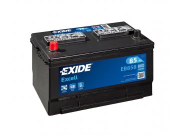 Autobatéria EXIDE Excell 85Ah, 12V, EB858