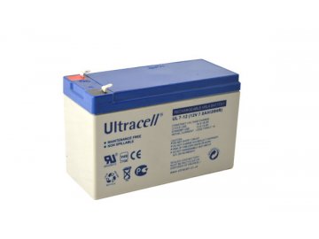 Ultracell Záložná batéria UL7-12F2 (12V - 7Ah), VRLA-AGM