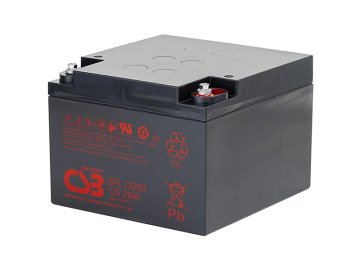 CSB Batéria GPL12260, 12V, 26Ah
