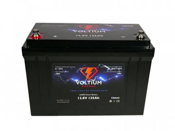 Voltium Energy LiFePO4 smart batéria VE-SPBT-12125, 12.8V, 125Ah
