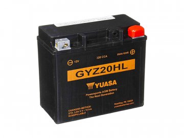 Motobatéria YUASA GYZ20HL, 12V, 20Ah