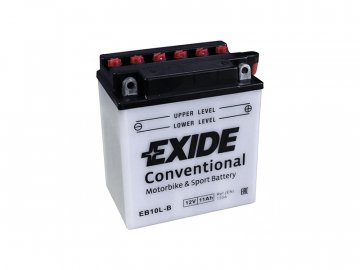Motobatéria EXIDE BIKE Conventional EB10L-B, 12V, 11Ah, 130A
