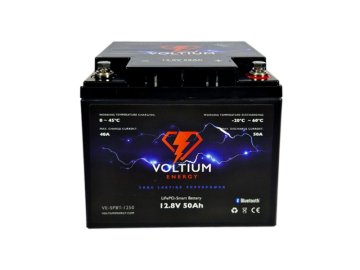 Voltium Energy LiFePO4 smart batéria VE-SPBT-1250, 12.8V, 50Ah