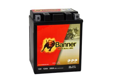 Motobatéria Banner Bike Bull GEL 51411 / BGB14L-A2, 12V - 12Ah