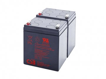 APC RBC136, alternatíva bez príslušenstva (2ks CSB HR1221W F2)