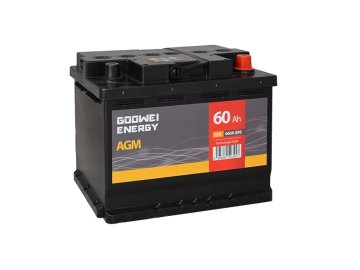 Autobatéria GOOWEI ENERGY AGM 60Ah, 12V, 660A