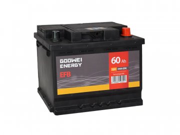 Autobatéria GOOWEI ENERGY EFB 60Ah, 12V, 640A