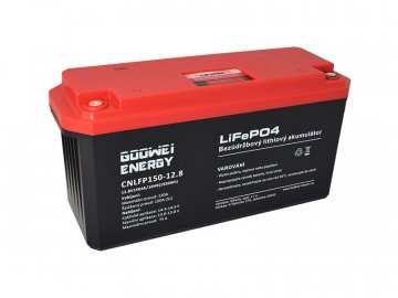 GOOWEI ENERGY trakčná batéria (LiFePO4) CNLFP150-12.8, 150Ah, 12.8V