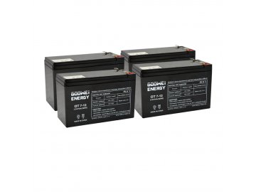 Batérie pre UPS (4x Goowei Energy OT7.2-12 F2)