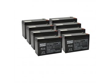 Batérie pre UPS (8x Goowei Energy OT7.2-12 F2)