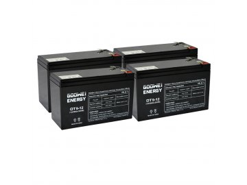 Batérie pre UPS (4x Goowei Energy OT9-12)