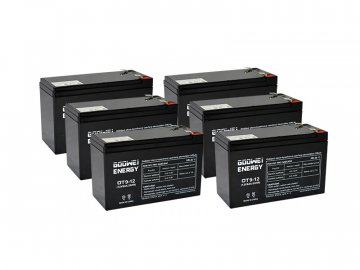 Batérie pre UPS (6x Goowei Energy OT9-12)