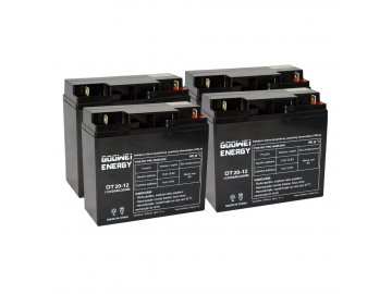 Batérie pre UPS (4x Goowei Energy OT20-12)