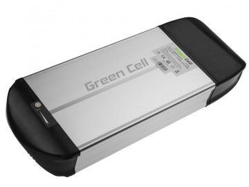 Green Cell batéria pro elektrobicykle, 36V 10.4Ah 374Wh Rear Rack