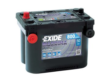 Batária EXIDE MAXXIMA 50Ah, 12V, EX900