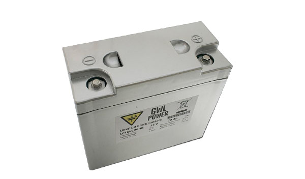 GWL POWER Batéria Lithium Yttrium - LiFePO4/LiFeYPO4 akumulátor 12V, 20Ah