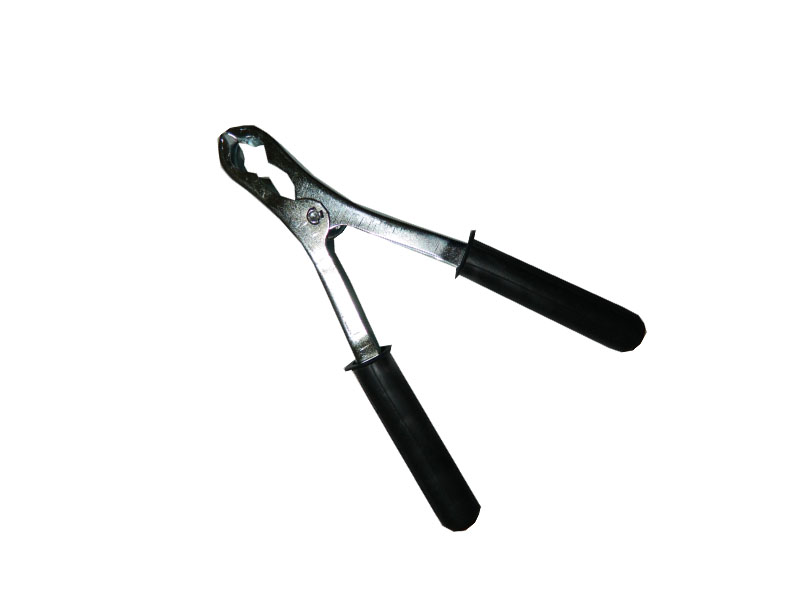 Kliešte batériové 120A, čierne, 180mm