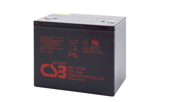 CSB Batéria GPL12750, 12V, 75Ah
