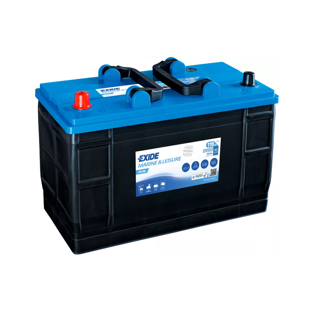 Exide Dual 12V 115Ah 760A ER550