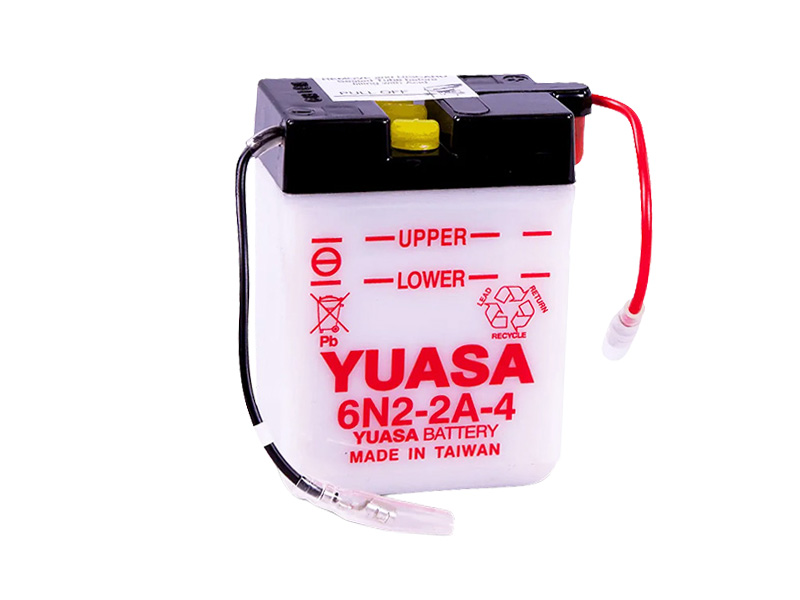 E-shop Motobatéria YUASA (originál) 6N2-2A-4, 6V, 2Ah